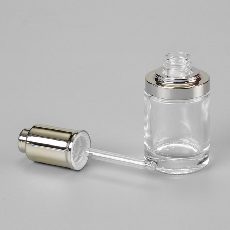 30ML heldere glazen fles zilve - Gel Refill Pack recensie en prijs