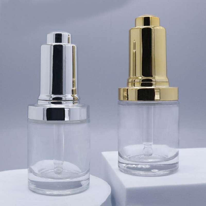 30ML heldere glazen fles zilve - Gel Refill Pack recensie en prijs