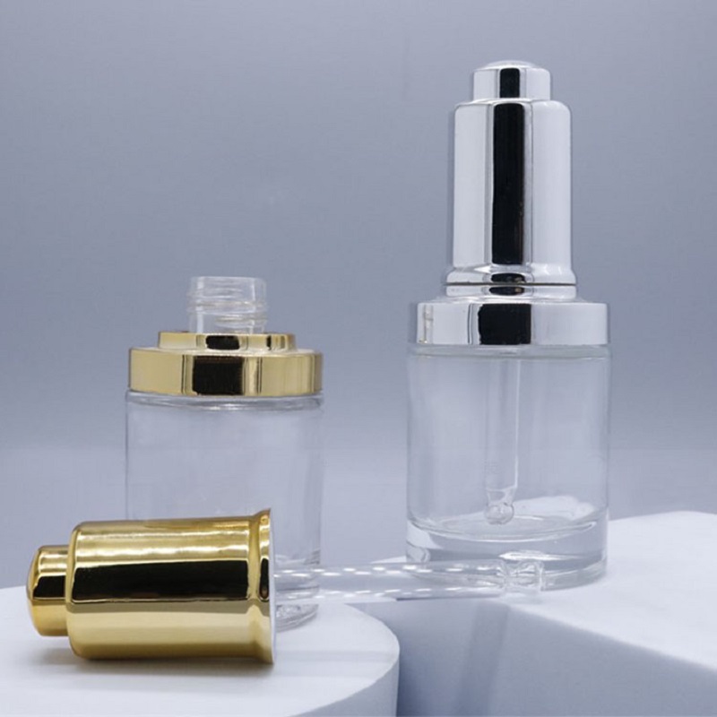 30ML heldere glazen fles zilve - Gel Refill Pack recensie en prijs
