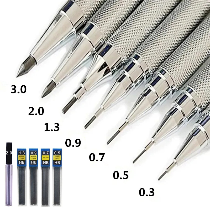 Metalen mechanisch potlood 0,3 - Mechanical Pencil 0.3 recensie en prijs