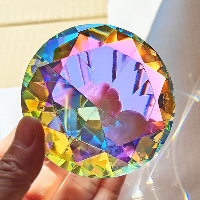 30-80mm AB Kleurrijke K9 Krist - Paper Weight Crystal recensie en prijs