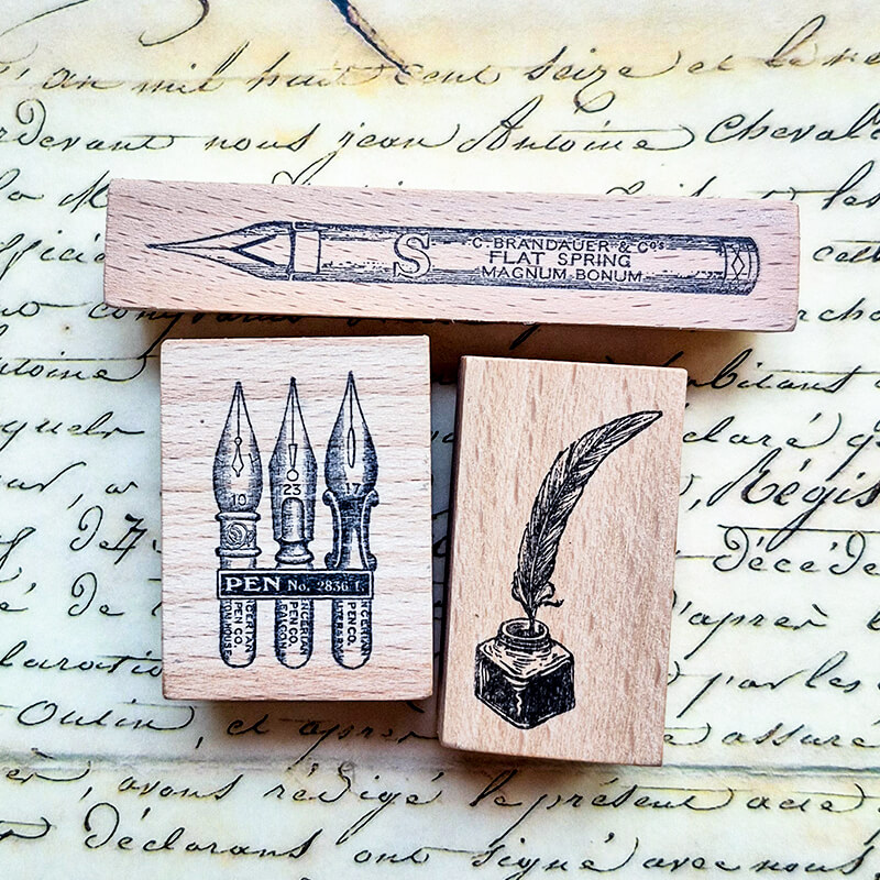 Scrapbooking Stempel Vulpenpun - Fountain Pen Bottled Ink recensie en prijs