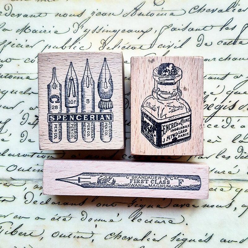 Scrapbooking Stempel Vulpenpun - Fountain Pen Bottled Ink recensie en prijs